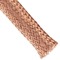 Techflex - MBC0.25CP25 - 1/4" COPPER BRAID 25'