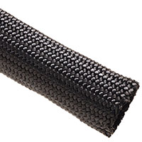 Techflex - NMN0.75BK75 - SLEEVING 0.75" ID POLY 75' BLACK