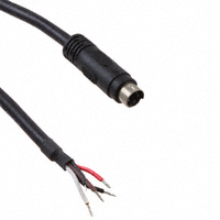 Tensility International Corp - 10-00420 - CBL ASSY MINI DIN MALE 6' 4POS