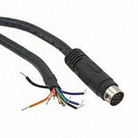 Tensility International Corp - 10-00425 - CBL ASSY MINI DIN MALE 6' 9POS