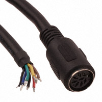 Tensility International Corp - 10-00445 - CBL ASSY DIN FEMALE 6' SHLD 8POS