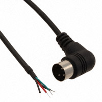 Tensility International Corp - 10-00525 - CBL ASSY DIN MALE 6' R/A 3POS