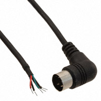 Tensility International Corp - 10-00526 - CBL ASSY DIN MALE 6' R/A 4POS