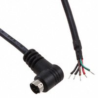 Tensility International Corp - 10-00540 - CBL ASSY MINI DIN MALE R/A 4POS