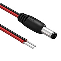 Tensility International Corp - 10-01775 - CBL ASSY STR PLUG 2.5MM 6' 18AWG