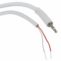 Tensility International Corp - 10-00334 - CBL ASSY 2.5MM SLIM 6' MONO WHT