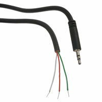Tensility International Corp - 10-00342 - CBL ASSY 2.5MM SLIM STEREO BLK