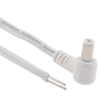 Tensility International Corp - 10-01245 - CBL M R/A 2.5MM 6' 18AWG WHT
