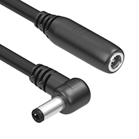 Tensility International Corp - 10-02237 - CBL ASSEM 2.5MM R/A M-F 18AWG