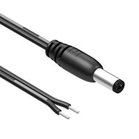 Tensility International Corp - 10-02383 - CBL ASSY M STR 2.1MM 15' 18AWG