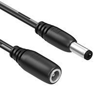 Tensility International Corp - 10-02397 - CABLE ASSY 5.5X2.5MM M/F 10'