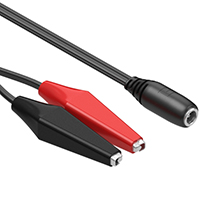 Tensility International Corp - 10-02454 - CBL 2.1X5.5MM JACK-GATOR CLIPS