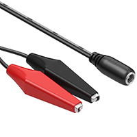 Tensility International Corp - 10-02462 - CBL 2.1X5.5MM JACK-GATOR CLIPS