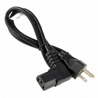 Tensility International Corp - 11-00023 - CORD 18AWG 3COND PLG-RCPT R/A