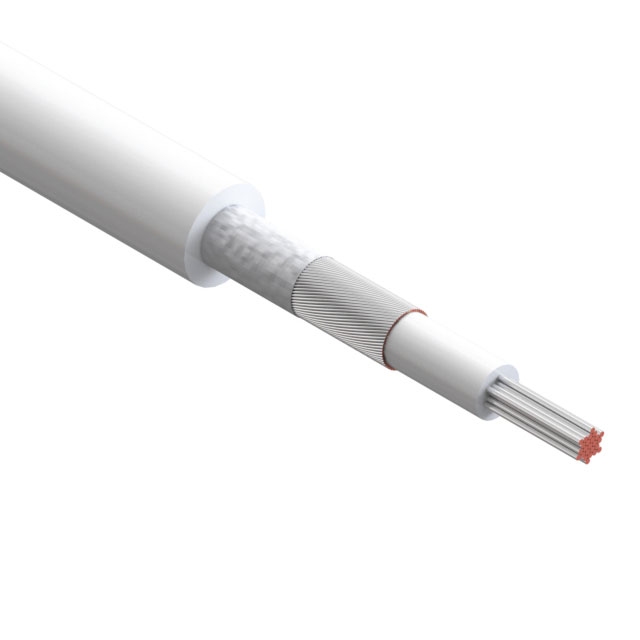 Tensility International Corp - 30-00574 - CBL TPU 1C SHLD 28AWG WHT 1=305M