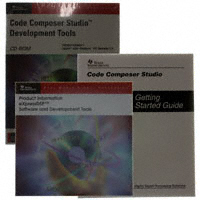 Texas Instruments - TMDSCCS6000-1 - C6000 CODE COMPOSER STUDIO W/SUB