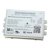 Thomas Research Products - LED39WPR-056-C0700-BD - LED DRIVER CC AC/DC 20-56V 700MA