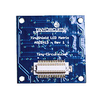 TinyCircuits - ASD2413-R-LG - TINYSHIELDMATRIXLEDS GREEN