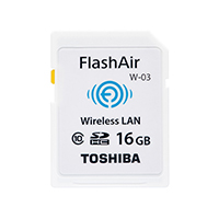 Toshiba Semiconductor and Storage - THNSW016GAA-C - MEMORY CARD SDHC WLAN 16GB