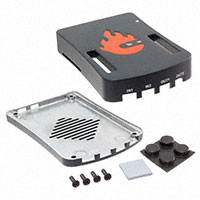Trenz Electronic GmbH - 27319 - BOX ALUMINUM BLACK/RED