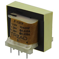 Triad Magnetics - F-137P - POWER TRANSFORMER PCB MOUNT