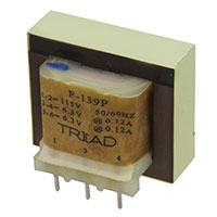 Triad Magnetics - F-139P - POWER TRANSFORMER PCB MOUNT