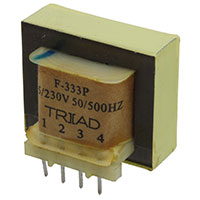 Triad Magnetics - F-333P - POWER TRANSFORMER PCB MOUNT