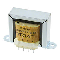 Triad Magnetics - F-366XP - POWER TRANSFORMER PCB MOUNT