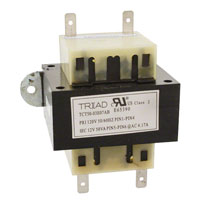 Triad Magnetics - TCT50-03E07AB - XFRMR LAMINATED 50VA CHAS MOUNT