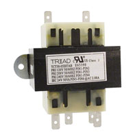 Triad Magnetics - TCT50-05E07AB - XFRMR LAMINATED 50VA CHAS MOUNT