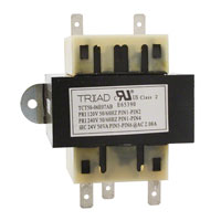 Triad Magnetics - TCT50-06E07AB - XFRMR LAMINATED 50VA CHAS MOUNT