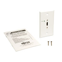 Tripp Lite - B126-1P0-WP-1 - HDMI PASS EXTDR WALLPLATE 100FT