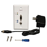 Tripp Lite - B132-100-WP-1 - VGA EXTNDR WALLPLATE CAT5/6 1KFT