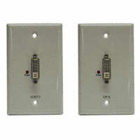 Tripp Lite - B140-101-WP - DVI EXTDR WALLPLATE CAT5/6 100FT