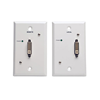 Tripp Lite - B140-1P1-WP-1 - DVI EXTDR WALLPLATE CAT5/6 100FT