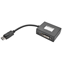 Tripp Lite - B157-002-DVI - SPLITTER DISPLAYPORT TO DVI 2PRT