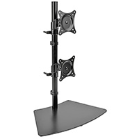 Tripp Lite - DDR1527SDC - DUAL VERTICAL DESK MOUNT MONITOR