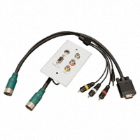 Tripp Lite - EZA-VGACSAX-2 - TYPE A CONNECTOR M/F VGA 3.5MM
