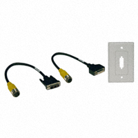 Tripp Lite - EZB-DVIX-2 - DVI-M/F CONN 2 CABLES 1'