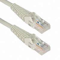 Tripp Lite - N001-010-GY - CABLE MOD 8P8C PLUG-PLUG 10'