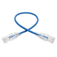 Tripp Lite - N201-S01-BL - PATCH CABLE RJ45 M/M BLUE 1'