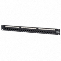 Tripp Lite - N254-024 - PATCH PANEL 568A/B RJ45 1URM TAA