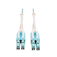Tripp Lite - N820-03M-T - FIBER PATCH CABLE LC/LC AQUA 10'