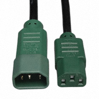 Tripp Lite - P004-004-GN - 4FT POWER CORD 18AWG GRN CONN 4'