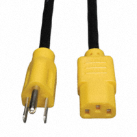 Tripp Lite - P006-004-YW - POWER CORD YELLOW CONNECTORS 4'