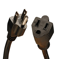 Tripp Lite - P024-015 - HEAVY-DUTY POWER EXTENSION CORD,