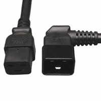 Tripp Lite - P036-002-20RA - HVY DTY POWER CORD RT ANGLE 2'