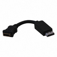Tripp Lite - P136-000 - DISPLAYPORT MALE HDMI FEMALE