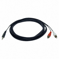 Tripp Lite - P314-012 - CABLE ADT 3.5MM-M 2 RCA-M 12'