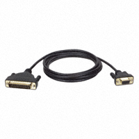 Tripp Lite - P404-006 - CABLE SERIAL MODEM DB9F/DB25M 6'
